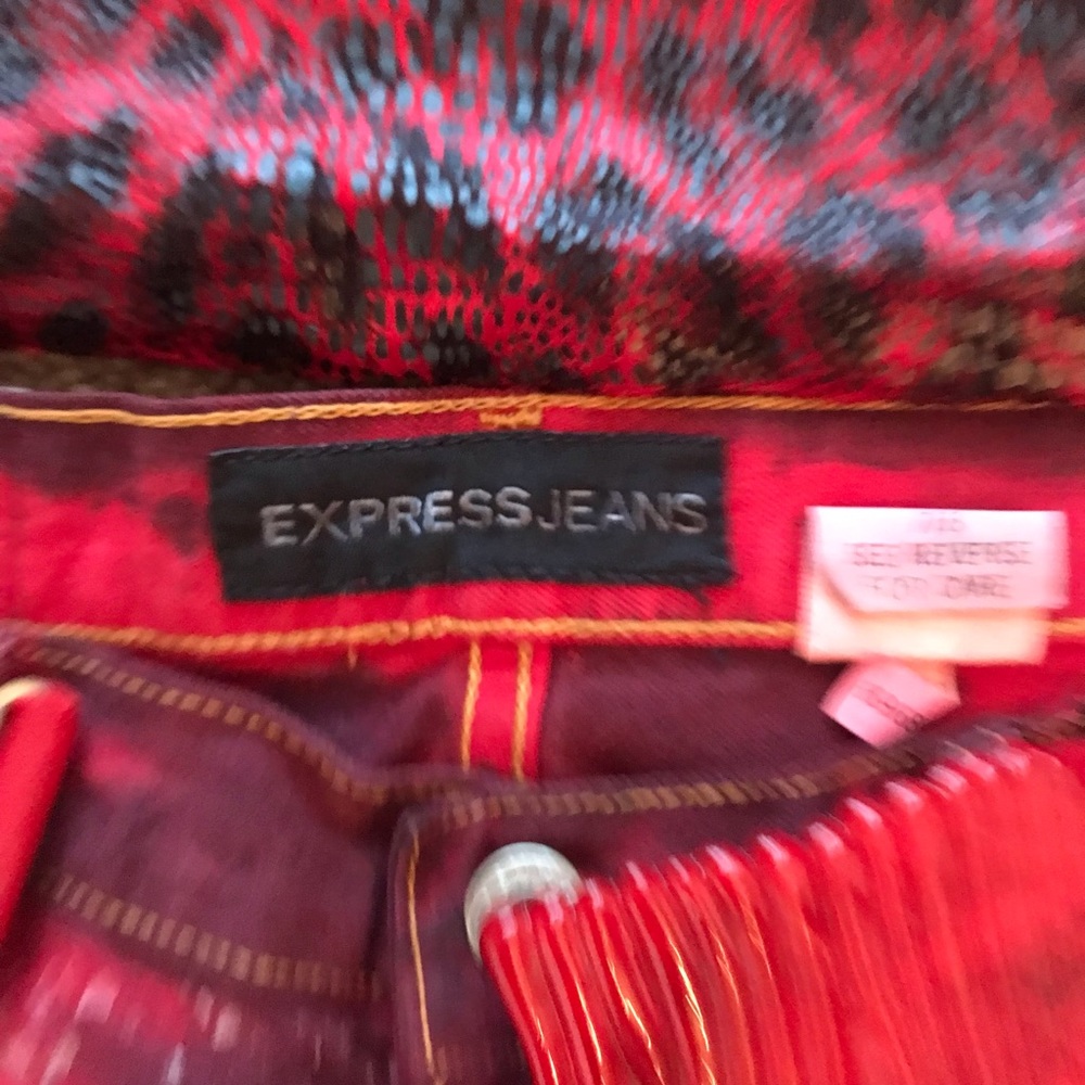 Colorful Jeans and Matching Halter.